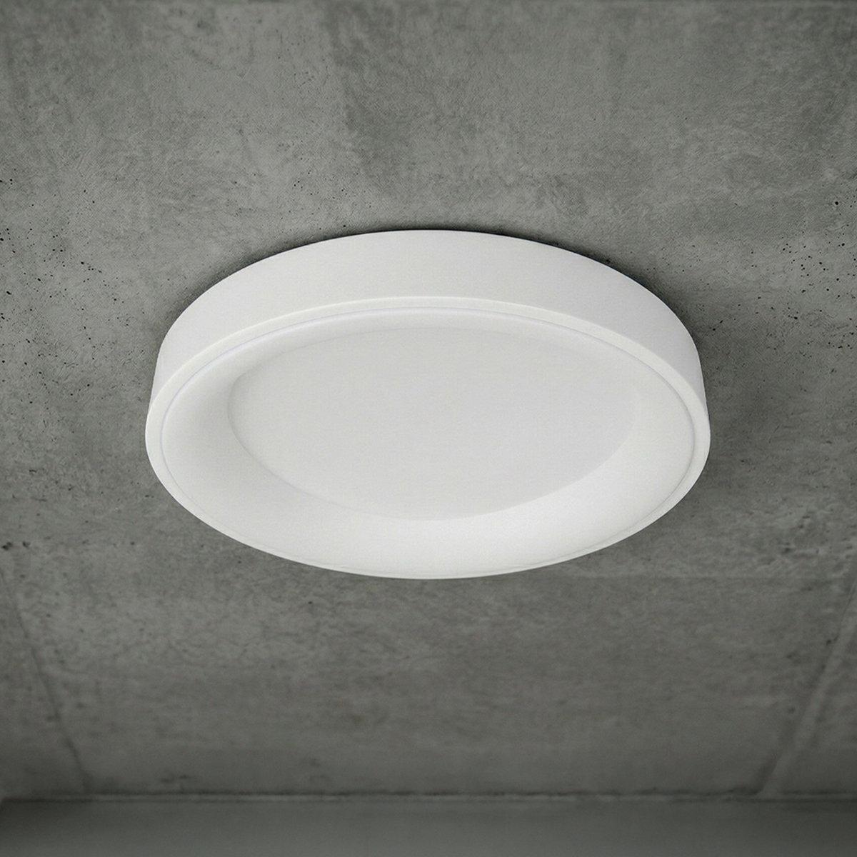Panel LED Smart Redondo Blanco Ø48x9cm 48W 210mA CCT, de Aplicar