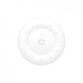 Control Remoto Dimmer Giratorio con Base Magnética 3V 2.4GHz, Blanco