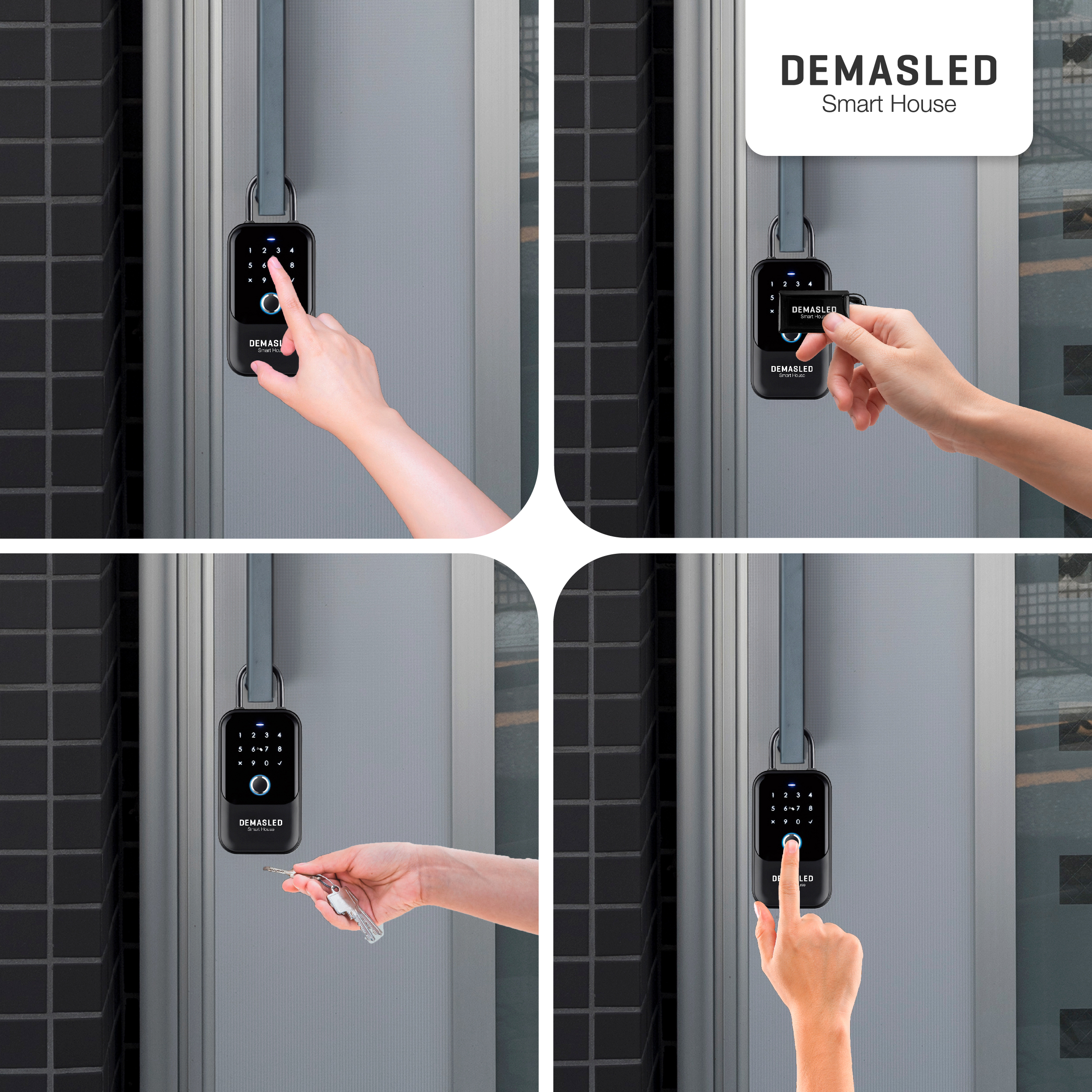 Caja de Llave Biométrica Smart IP65