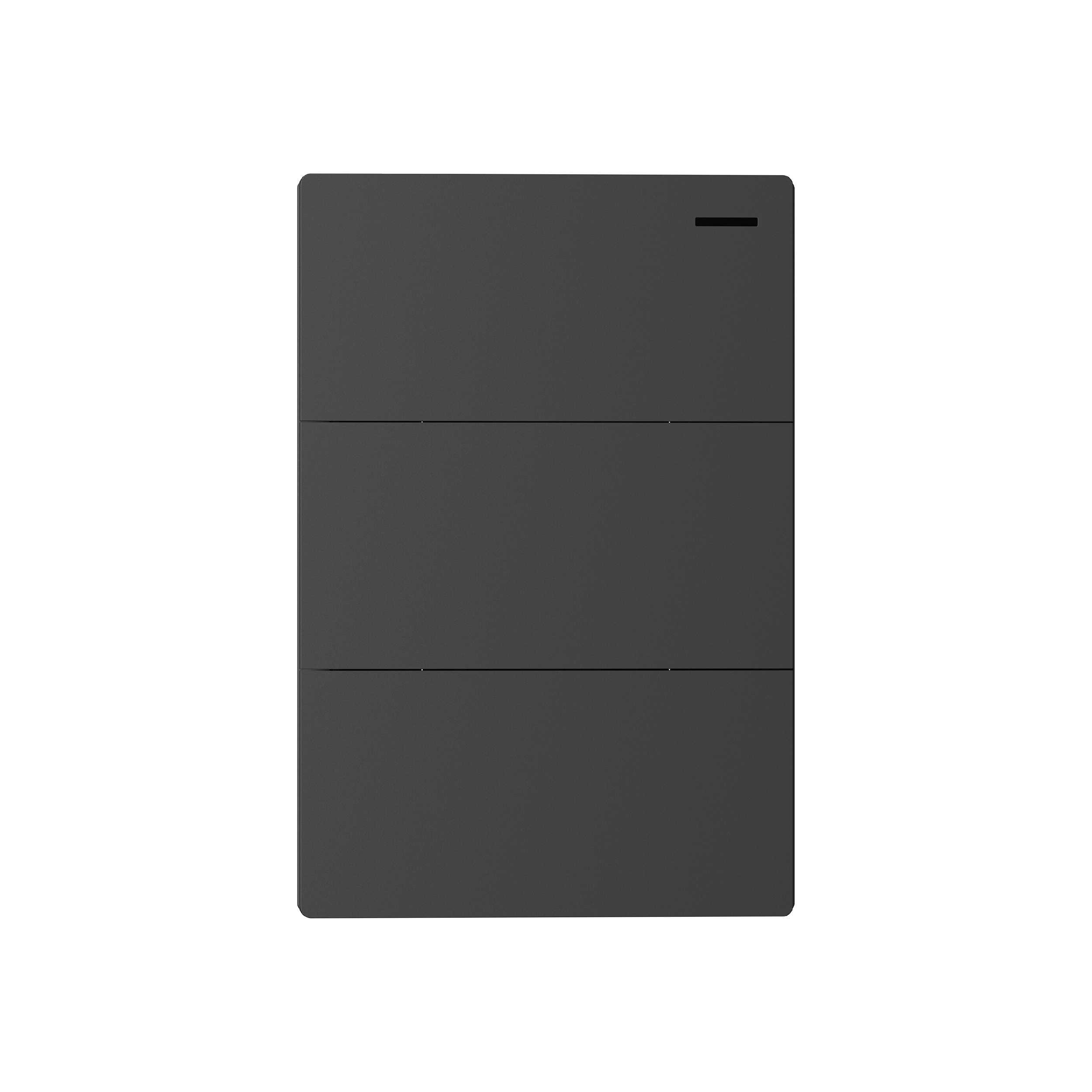 Tecla de 3 Canales, 2 Vías 10A Máx. AC 250V, Gris