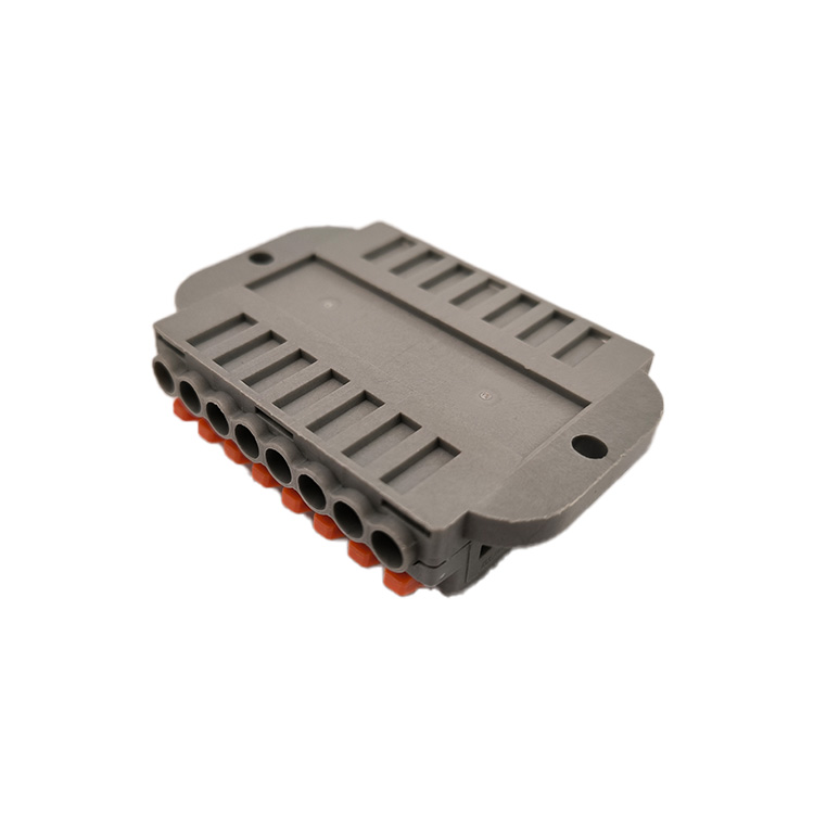 Bornera Fast Clip, 8 Vías