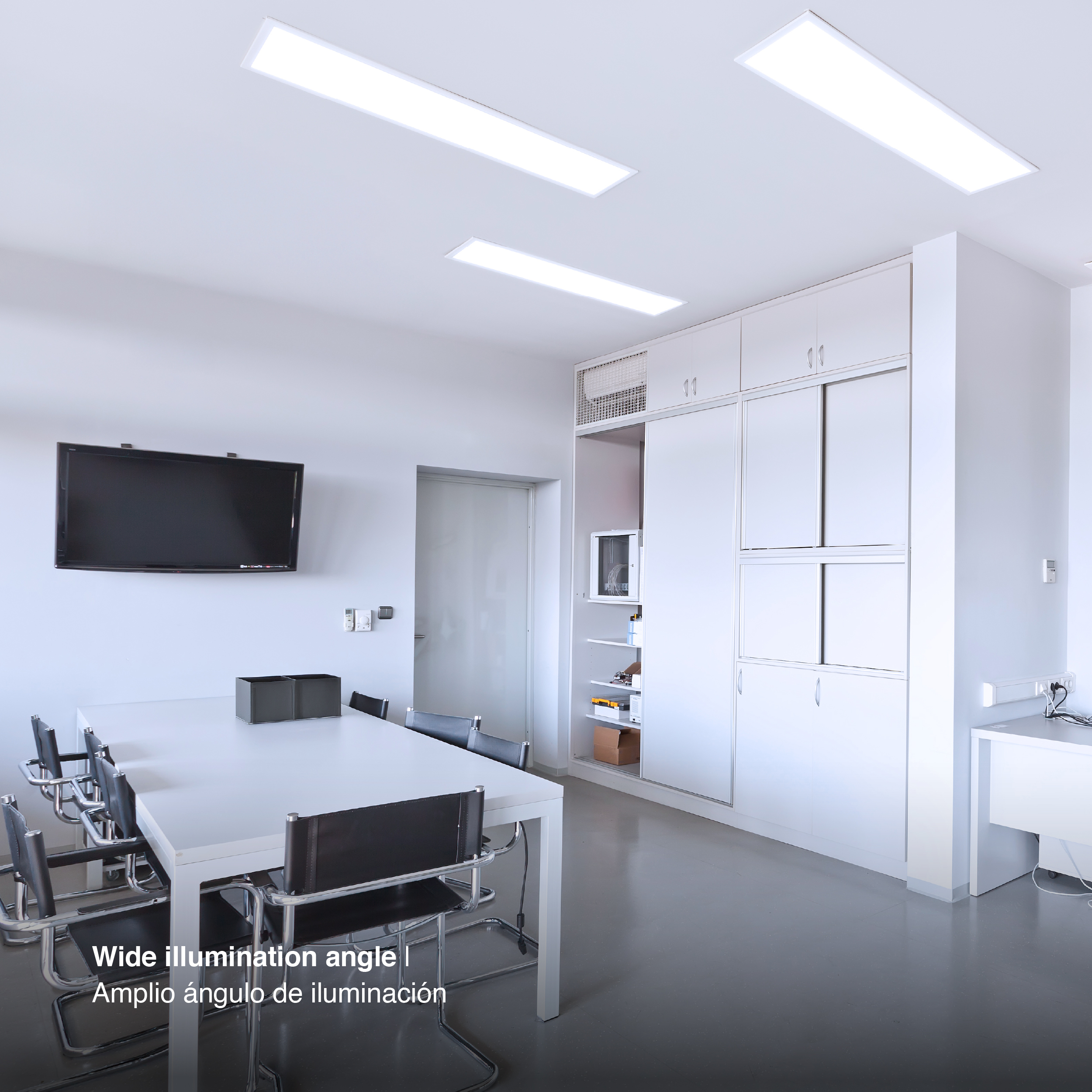 Panel BACKLIGHT LED 48W, 30 x 120cm, 48W, blanco Frío, Aplicar