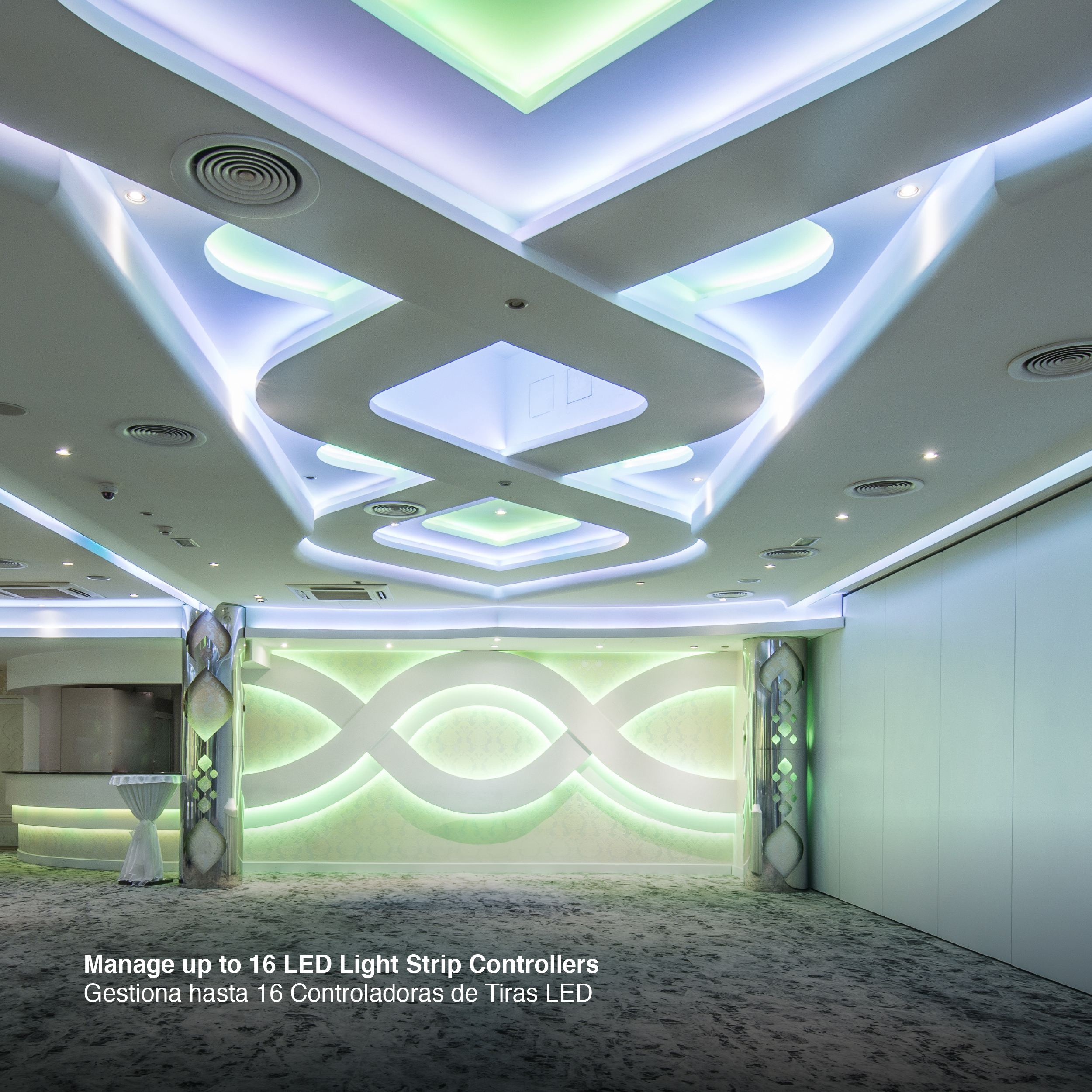 Transmisor LED DMX 512 2.4GHz 5V 500mA 