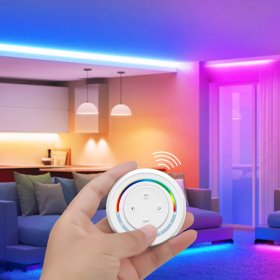 Control Remoto Rainbow de 4 Zonas (RGB+CCT) 3V 2,4GHz