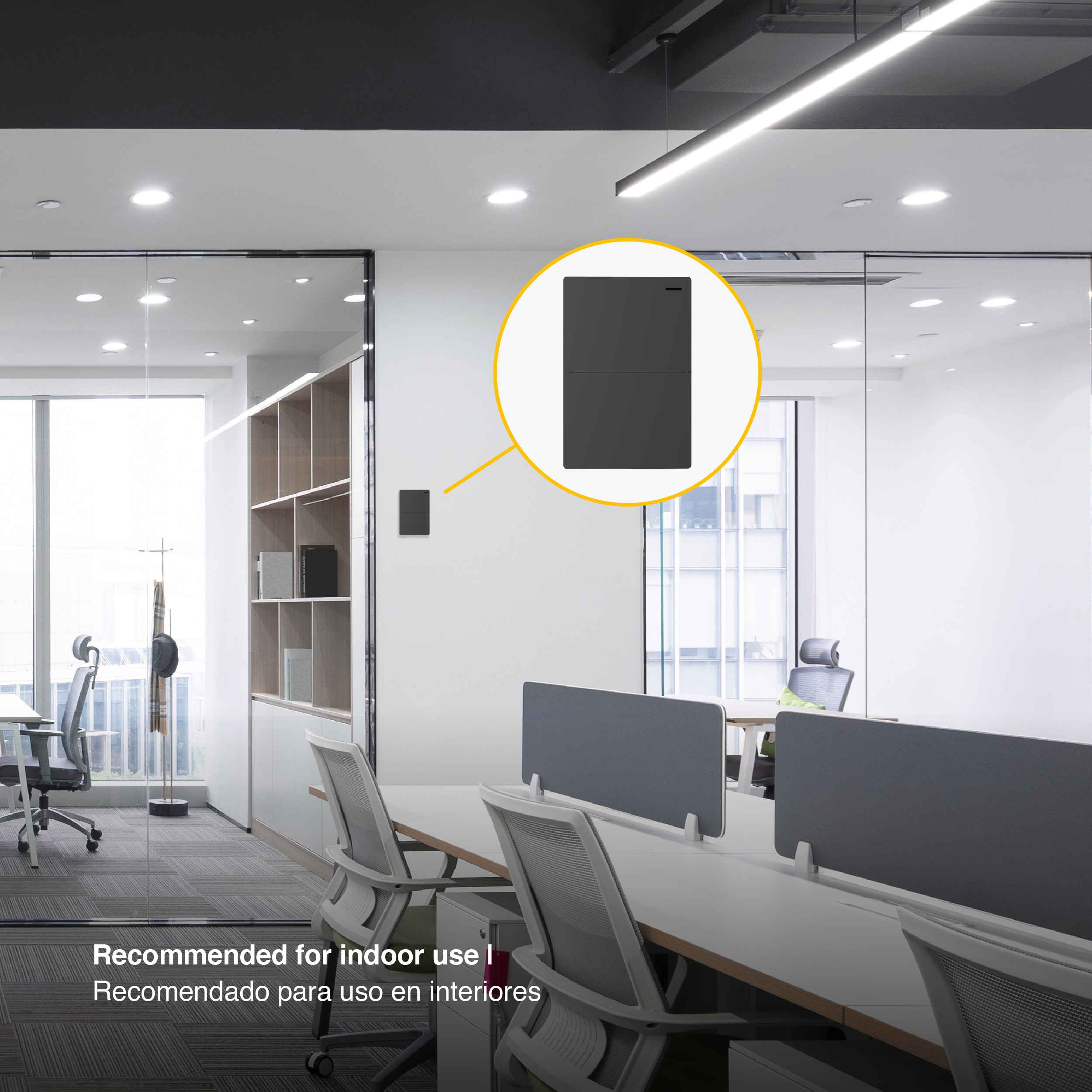 Tecla de 2 Canales, 2 Vías 10A Máx. AC 250V, Gris