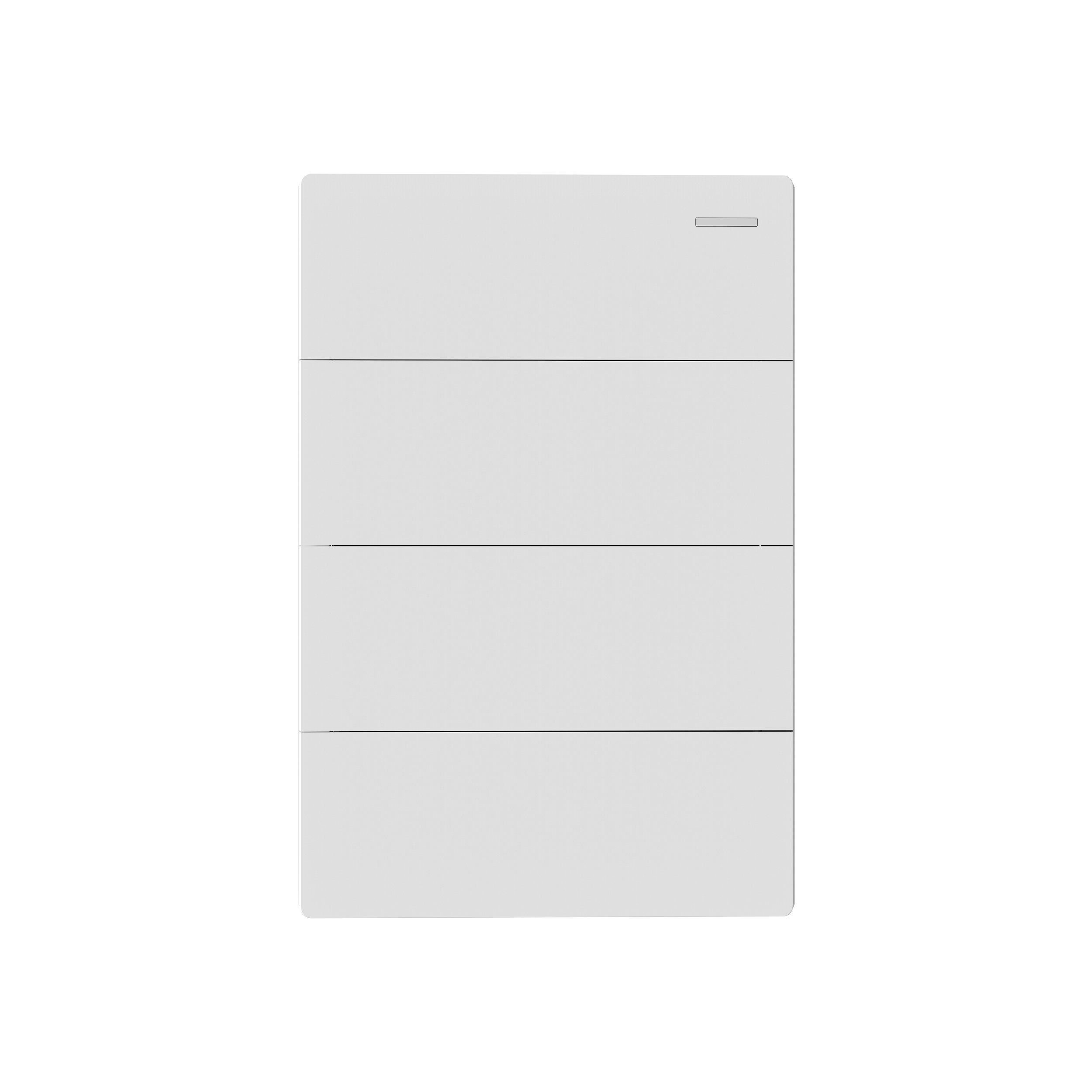 Tecla de 4 Canales, 2 Vías 10A Máx. AC 250V, Blanco