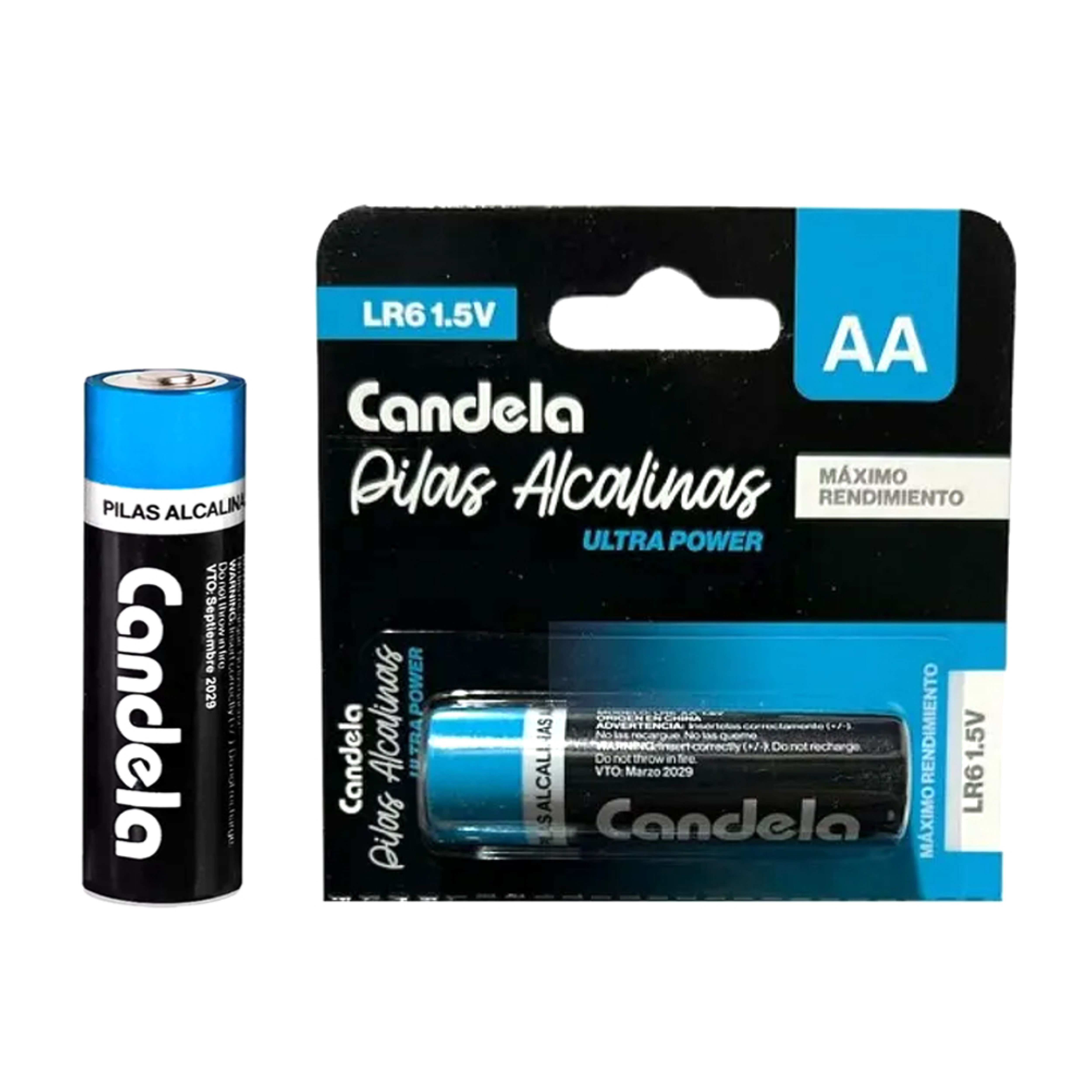 Pila Alcalina AA Candela x1