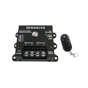 Wireless Dimmer monocromático PWM, 12-24V 360-720W 30A