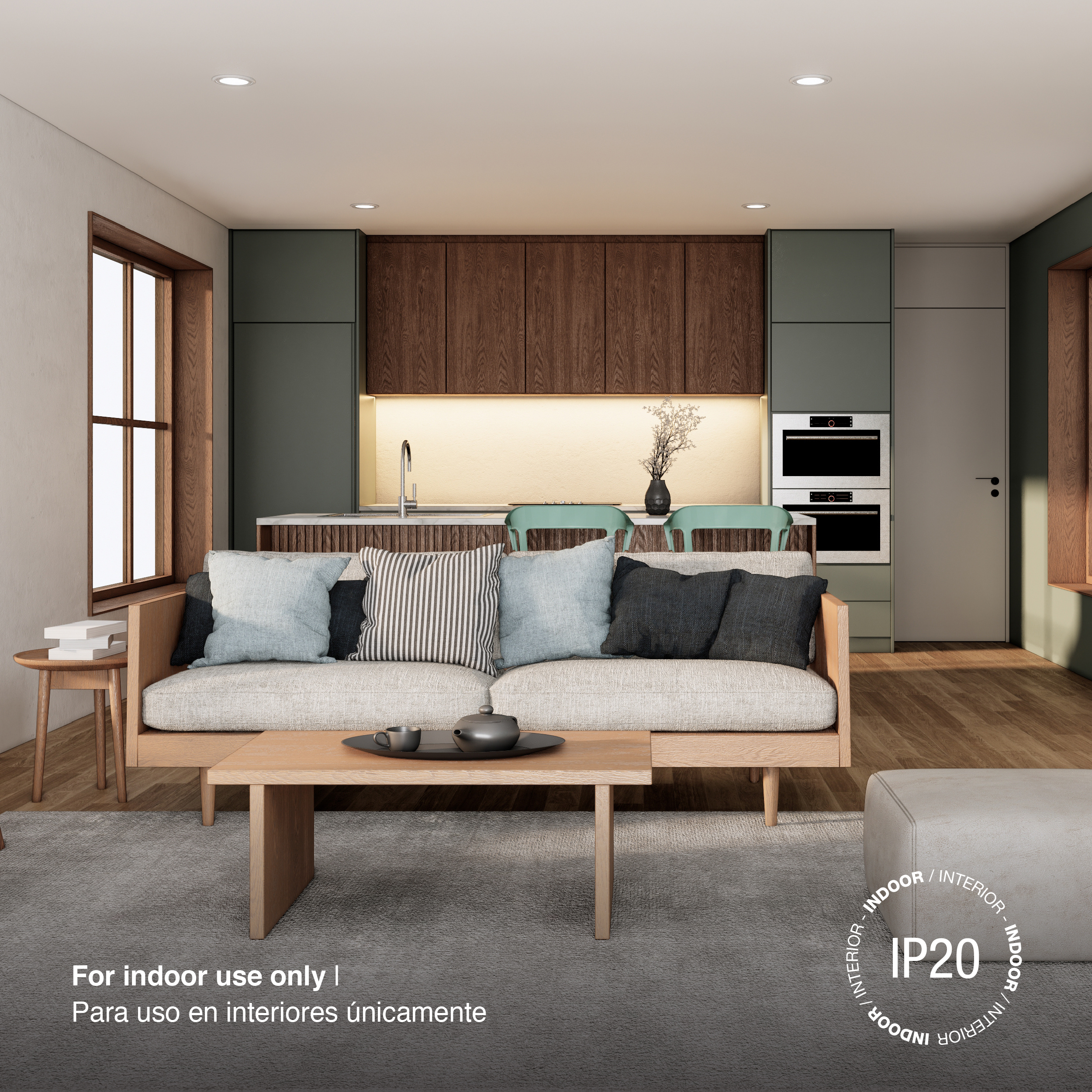 Lámpara LED GU10 7W 595lm 38° Neutro 4500K, 220V