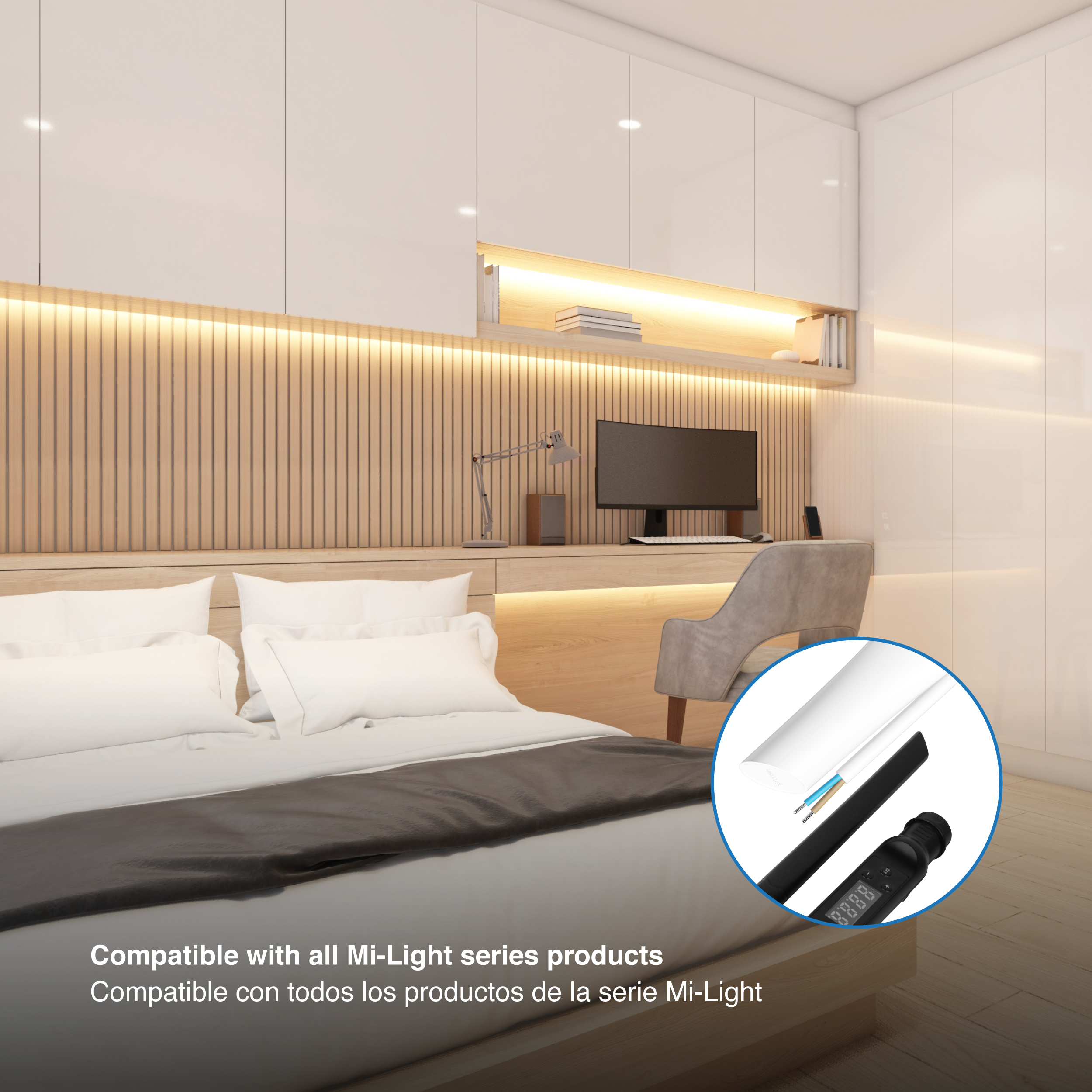 Control Remoto Táctil RGB+CCT 