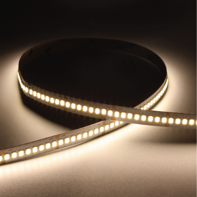 Tira LED SMD2835 12V 12W/m Neutro 1200lm/m 120 LEDs/m 8mm PBC, 5m