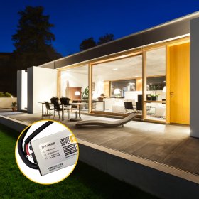 Fuente Switching 12V 16.5A 198W, 180-264VAC Exterior IP67