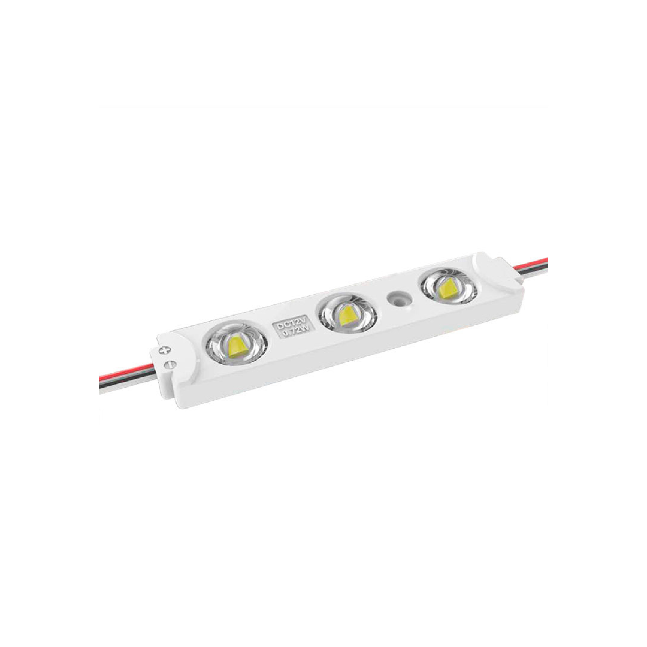 Módulo LED SMD2835 Cálido 70Lm 3000K 3 LEDs 12V 0.72W Exterior IP65