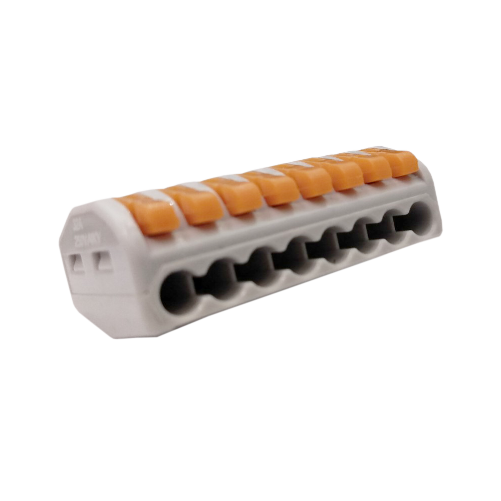 Conector Empalme Fast Clip, 8 Polos