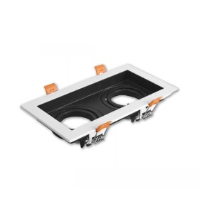 Spot Móvil Blanco para 2 Lámparas GU10