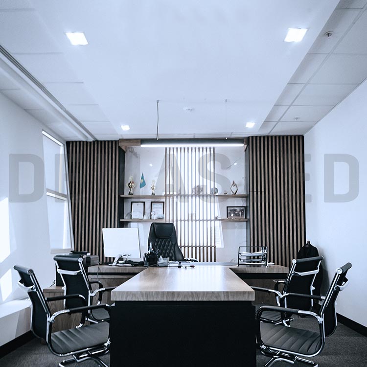 Panel LED cuadrado blanco de 30x30cm, 24W 1920lm Frío De Embutir