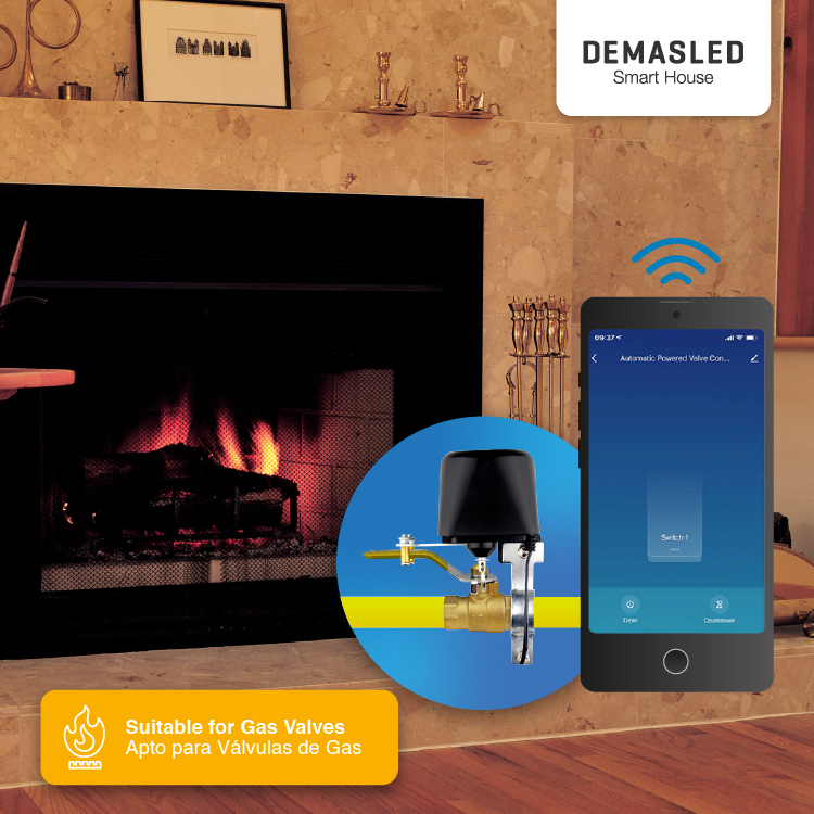 Dispositivo Smart WIFI para Apertura/Cierre Automático de Válvula