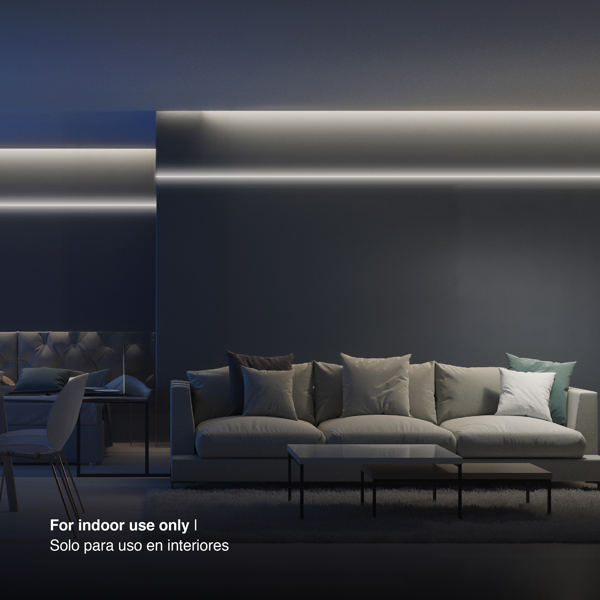 Conector en L Esquina Exterior para PER-25