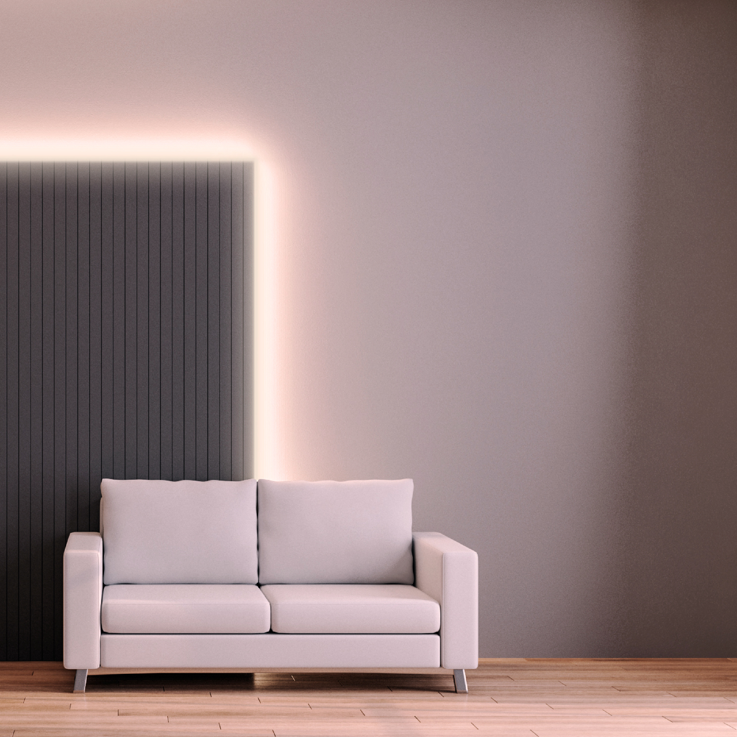 Tira LED Zig-Zag SMD2835 12V 6.2W/m Cálido 660 lm/m 60 LEDs/m, 5m