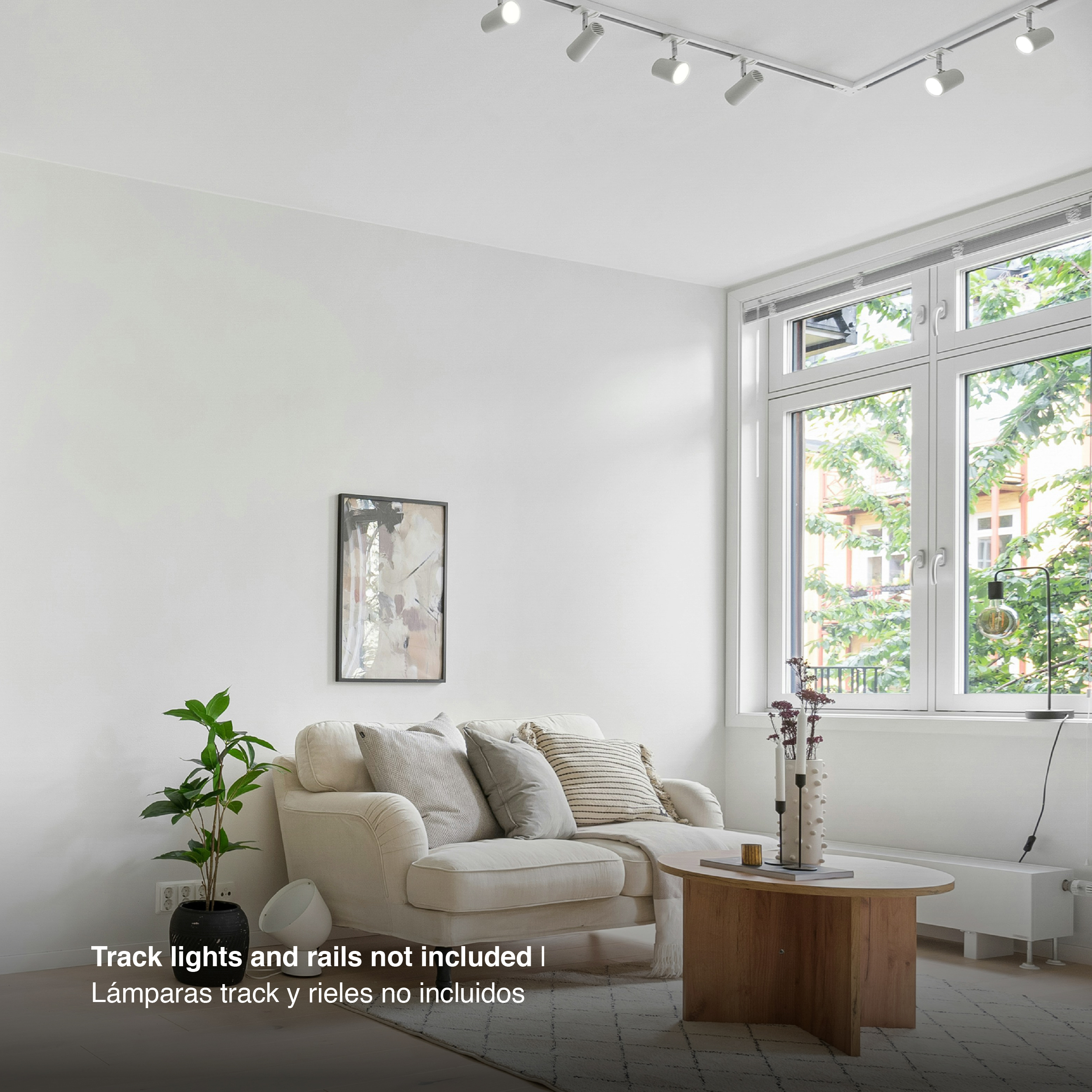 Unión Rígida 90º para Riel LED Track Light Color Blanco