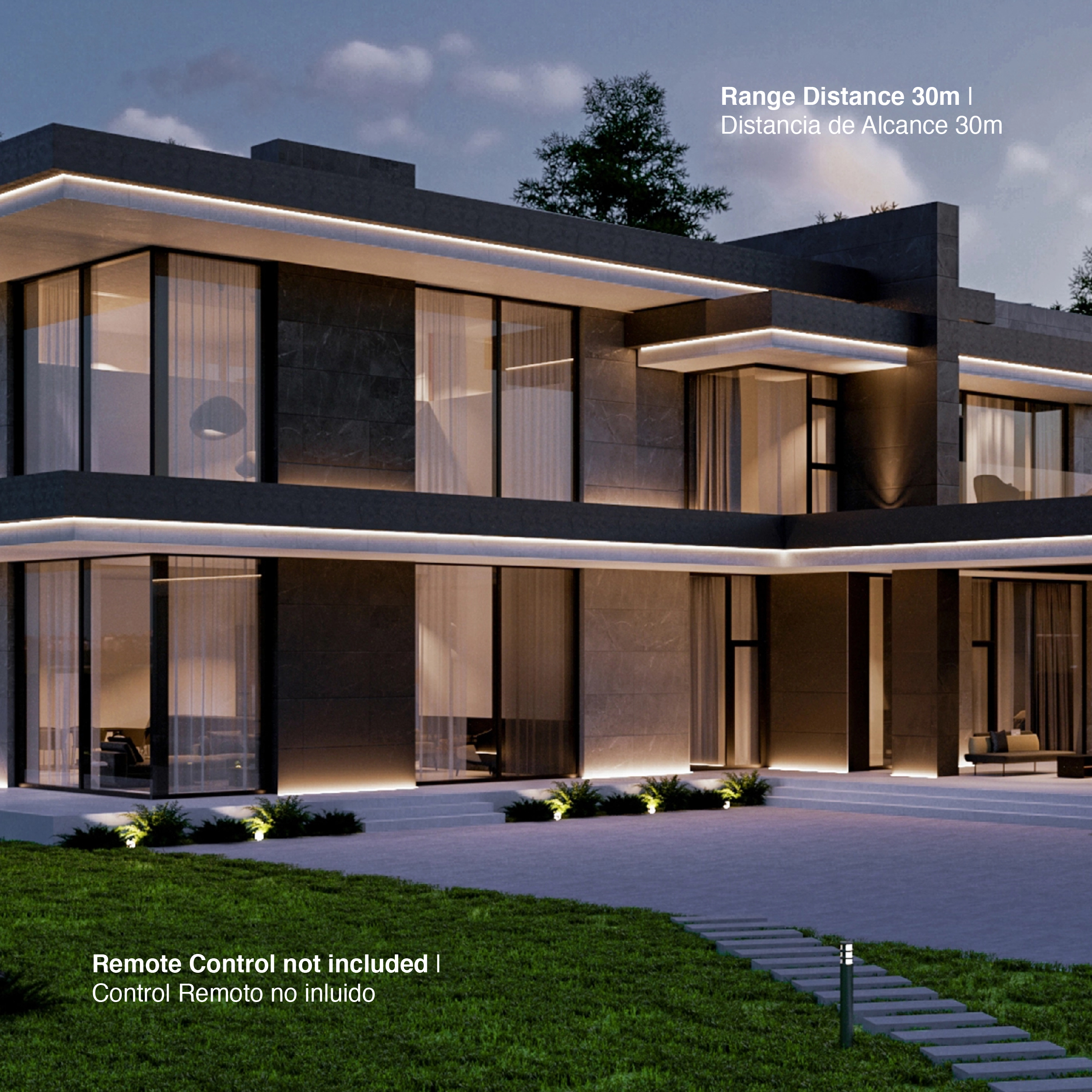 Controlador LED 5 en 1 2.4GHz Salida Máxima de 30A 