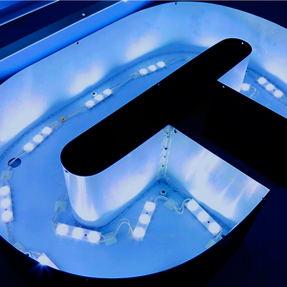 Módulo LED SMD2835, Azul 10Lm 3 LEDs, 12V 0.72W - Exterior IP65