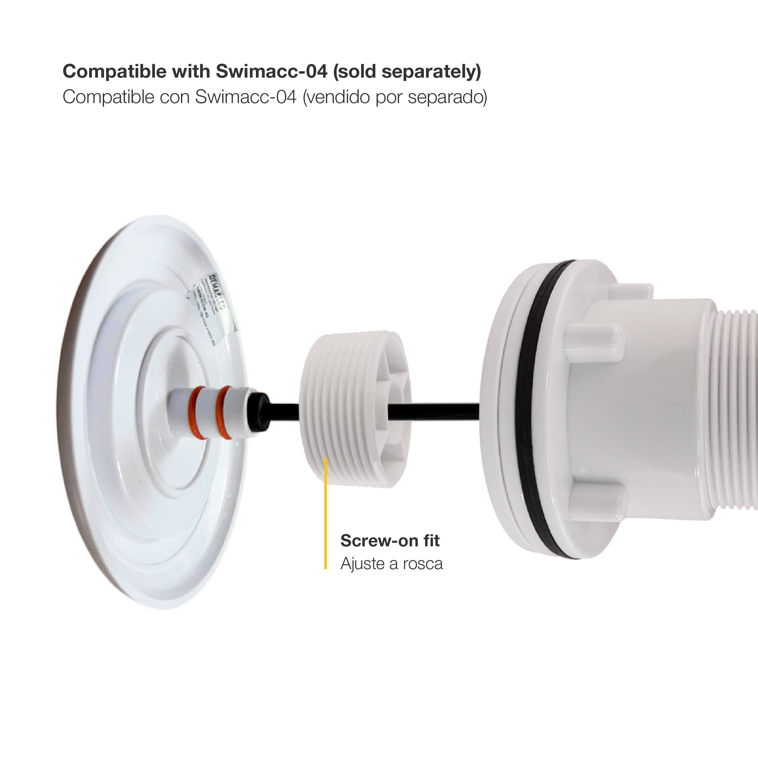 Accesorio para Luminarias de Piscina 28.8x46mm