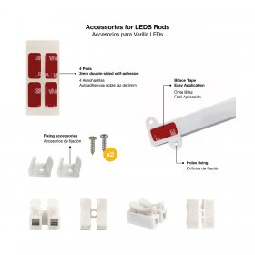 Kit de instalación para Varillas LED