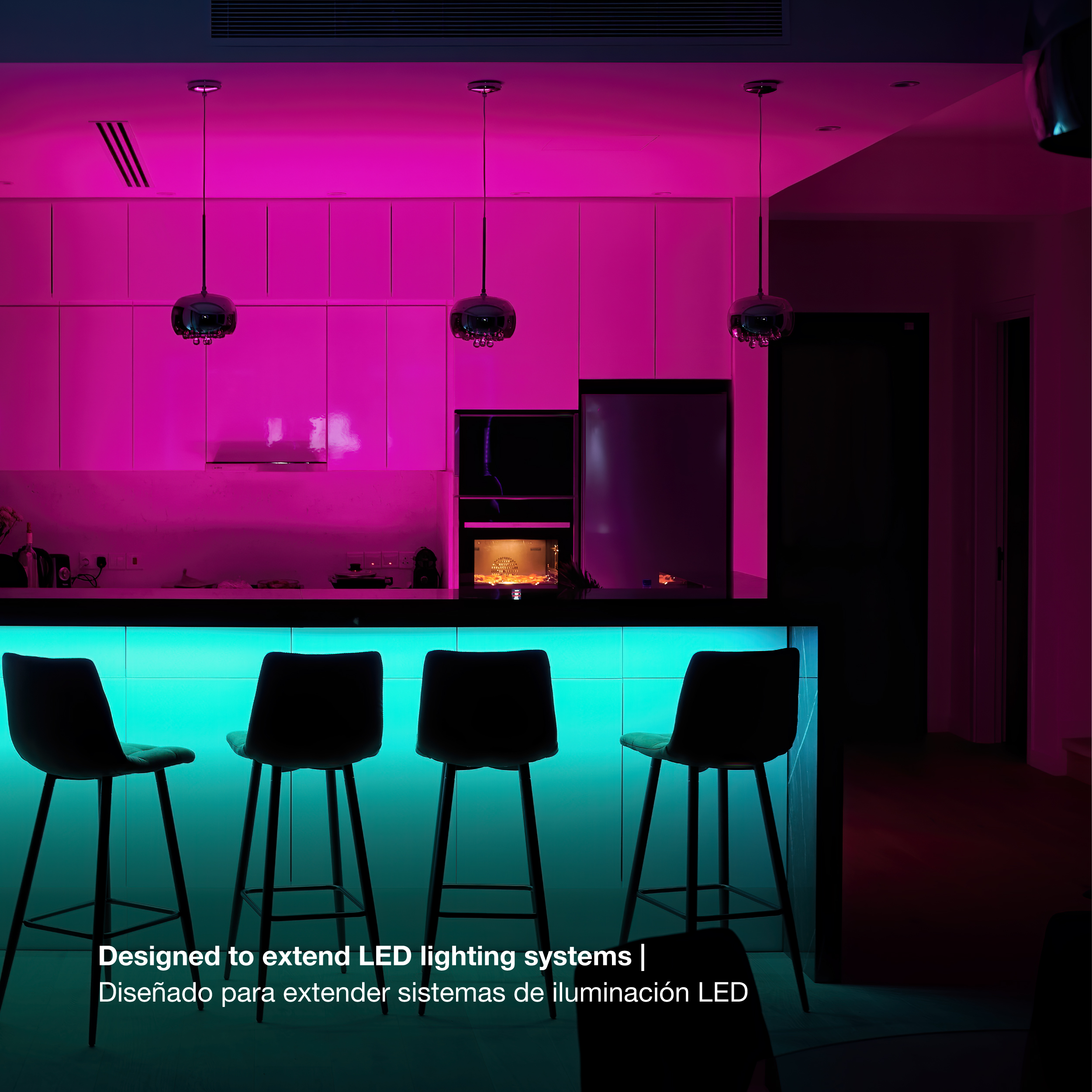 Cable 4 polos de 1mm RGB - 4x1mm (18AWG) - x100m, 48V Máx.