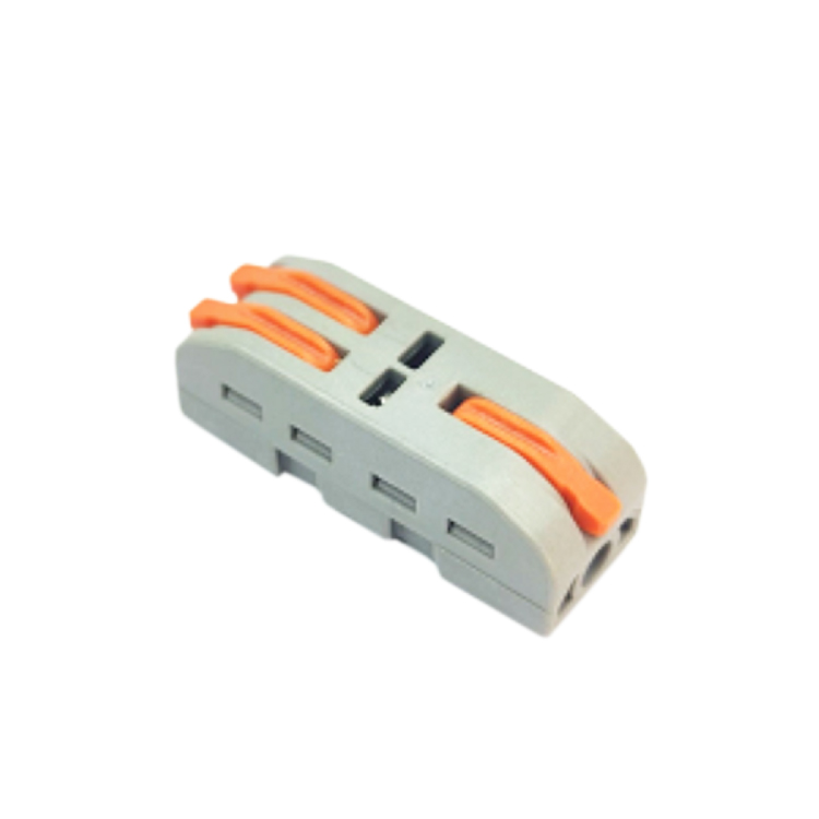 Bornera Fast Clip, 1 Entrada, 2 Salidas