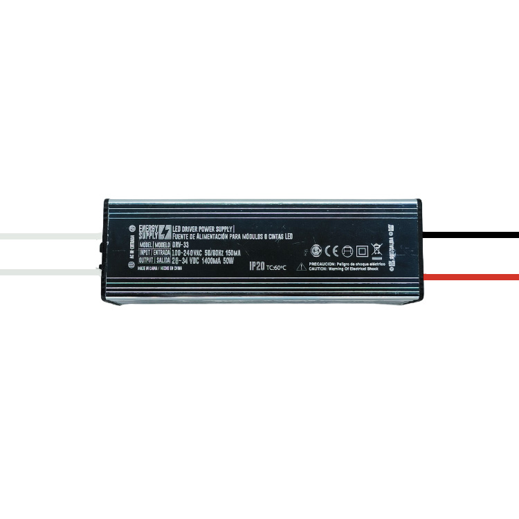 Driver, DC 25-36V 1 LED x 50W 1.4A, Entrada: AC 100-240V.  (EX DRV-09)