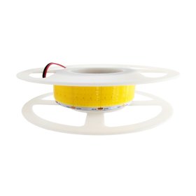 Tira LED COB 24V 40W/m Blanco Neutro 4200lm/m 1600 LEDs/m, 30mm PCB IP33 x5m 