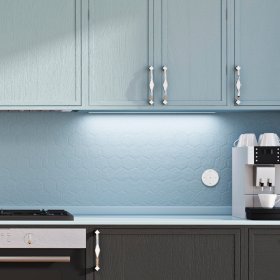 Mini Control Remoto Dimmer con Base Magnética 3V 2.4GHz, Blanco