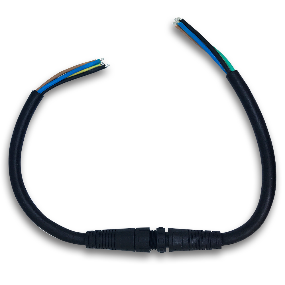 Conector Macho y Hembra para Bañador LED, BN-09RGB BN-10RGB, 20cm
