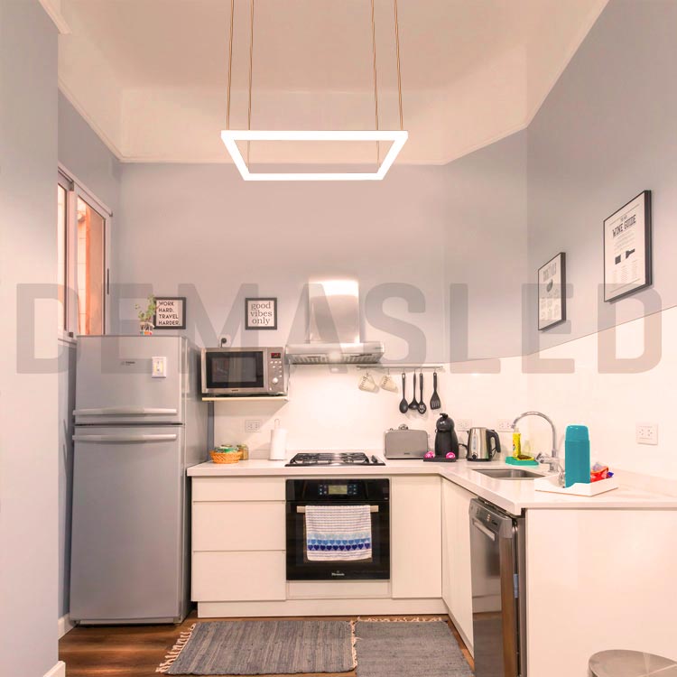 Marco Luminoso LED de 59.5x59.5cm 36W 4000lm blanco Cálido 3000K