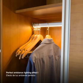 Perfil de Aluminio para Armario Perchero 14,5x29mm, 1m 