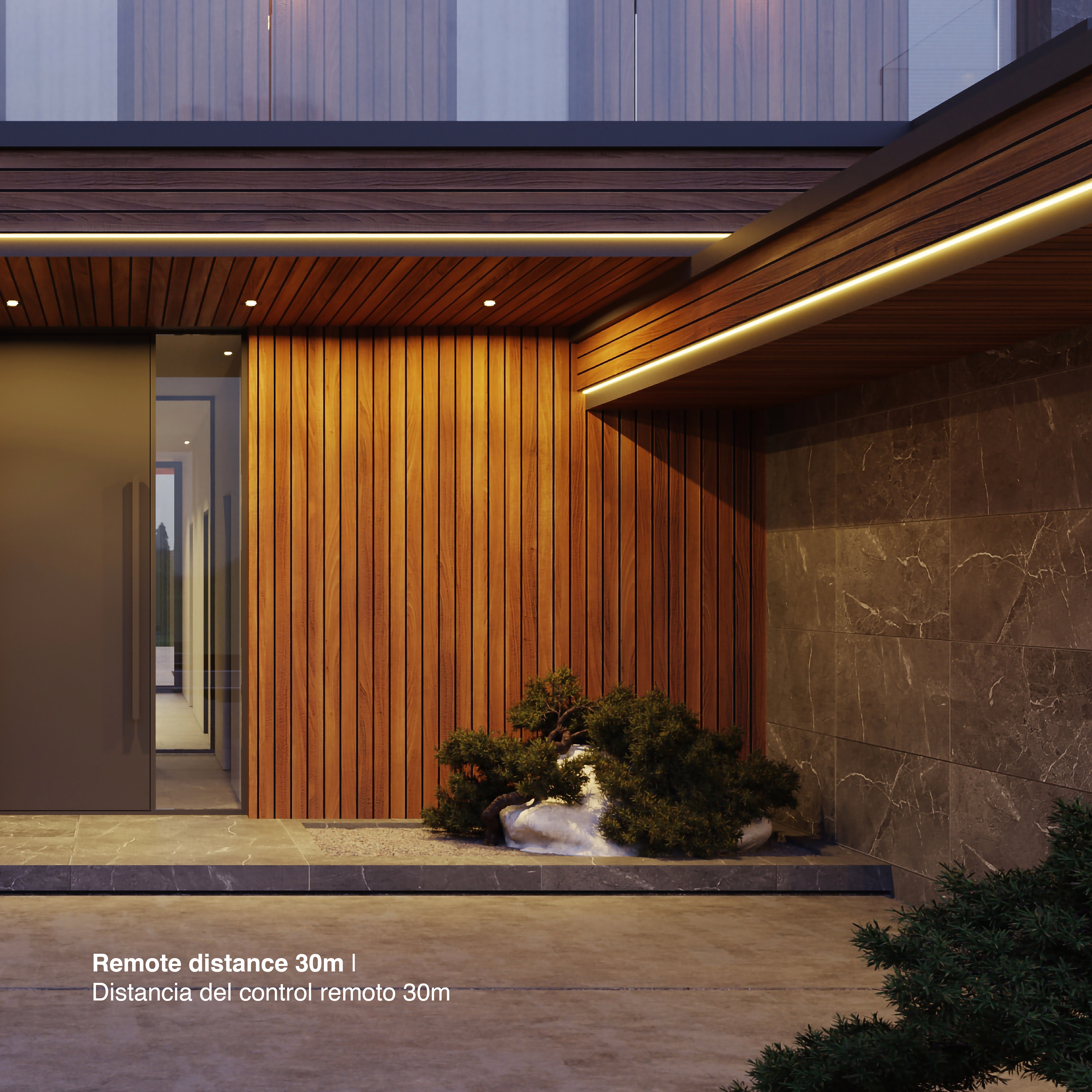 Control Remoto RGB+CCT de 4 Zonas 2.4GHz