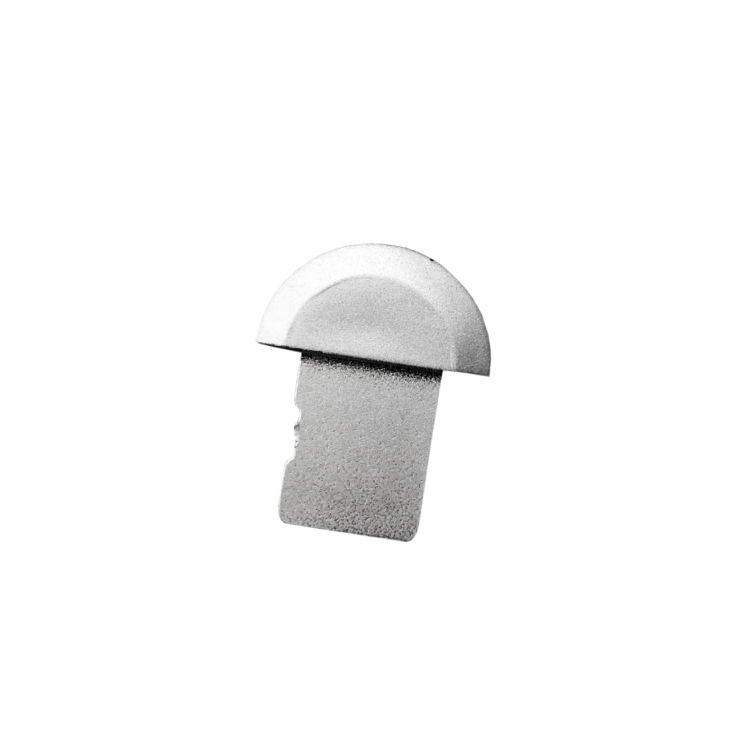Kit de 2 tapas para perfil de aluminio, PER-34-2M