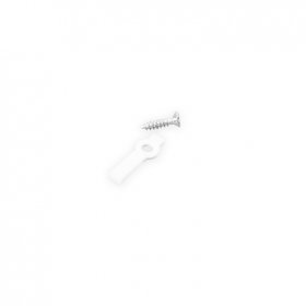 Clip de pared para Tiras LED de 10mm, Incluye Tornillo