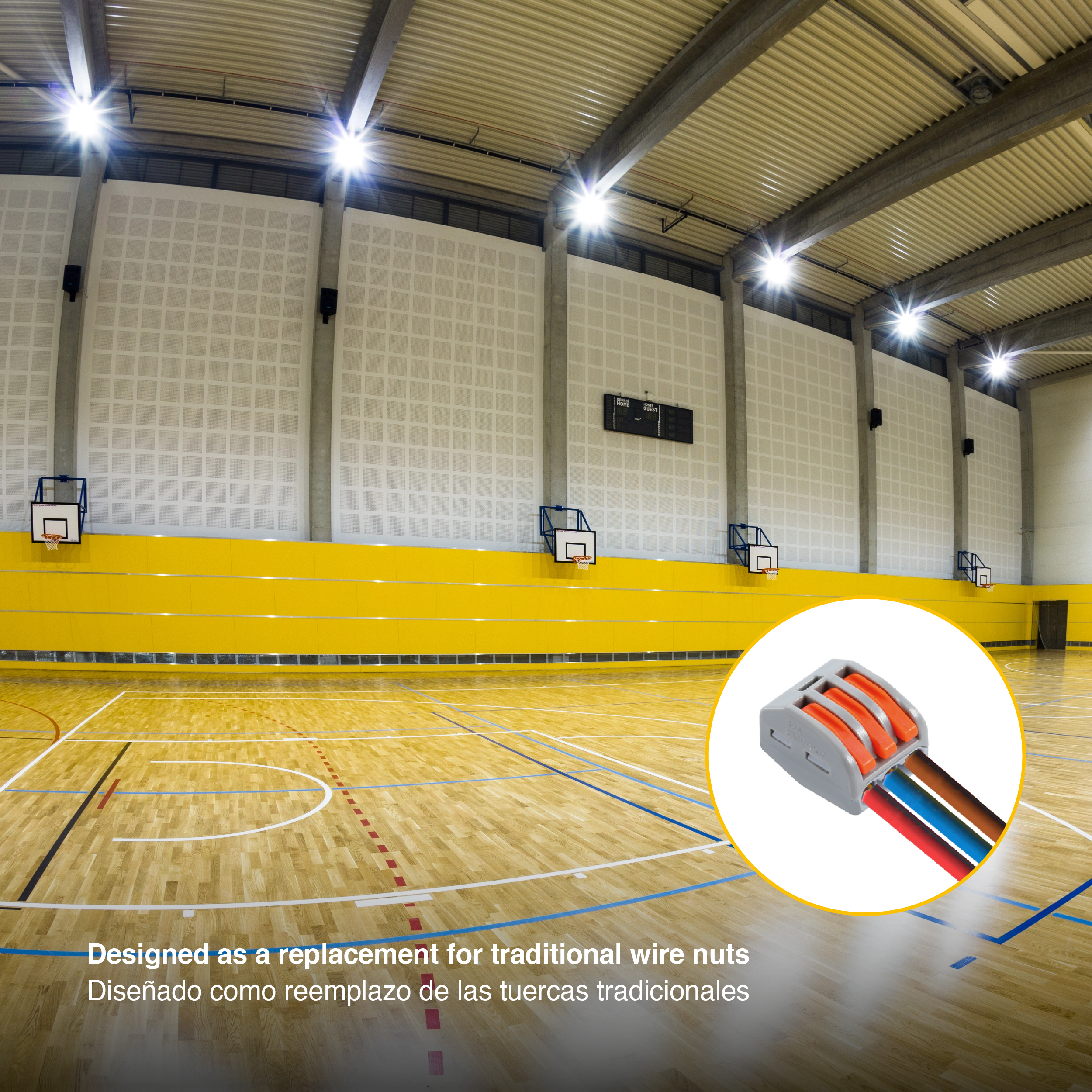 Kit de Conectores Empalme Fast Clip 2, 3, 4 y 5 polos x188 piezas