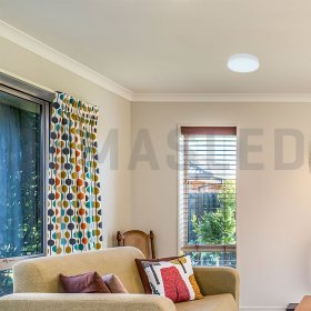 Plafón LED redondo FRAMELESS de 22cm, 42W 3570lm Frío, de aplicar