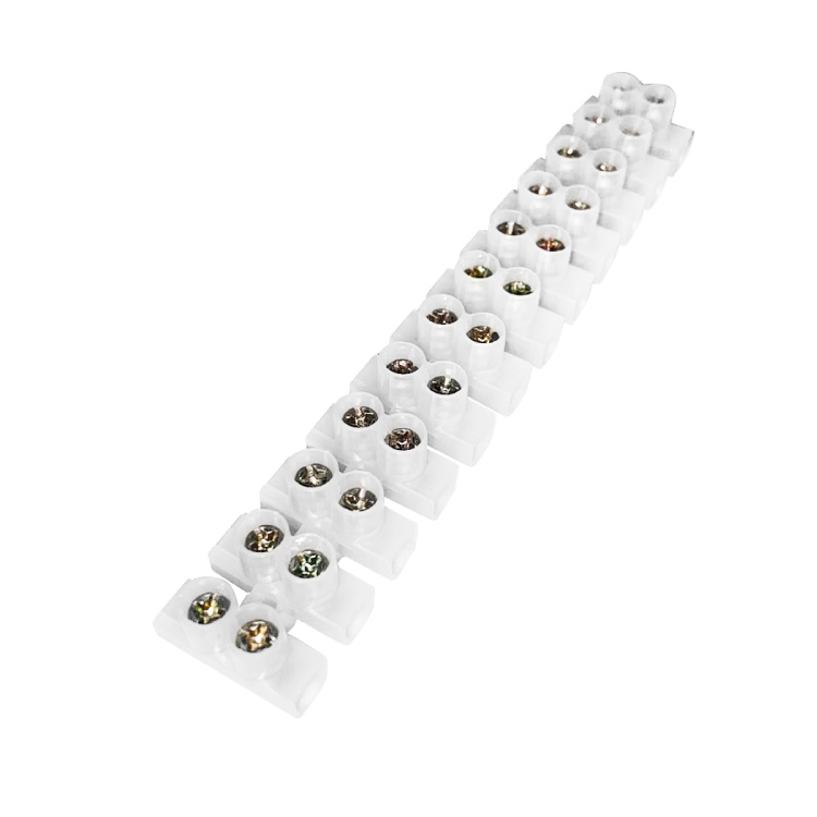 Conector con 12 terminales 122x19x14mm