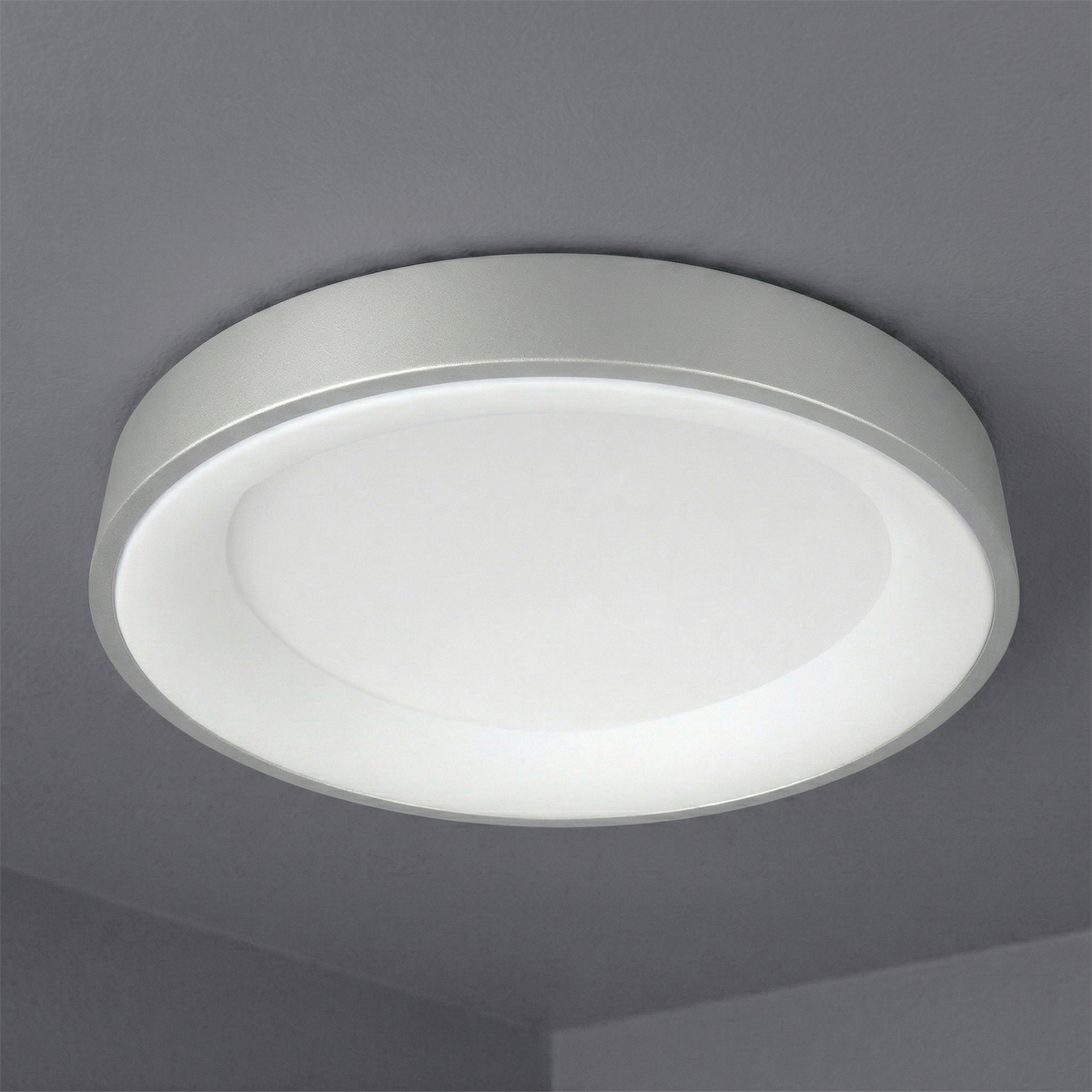 Panel LED Smart Redondo Níquel 60x60x9cm 60W 270mA CCT, de Aplicar