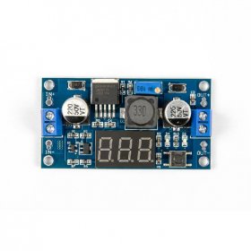 Módulo Touch Step-Up LM2577, Voltímetro 4-35V 2.5Amax, DC-DC 