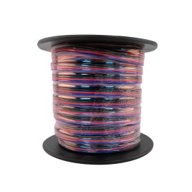 Cable 4 polos de 0.5mm RGB  - 4x0.5mm (24AWG) - 48V Máx  x10m