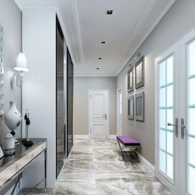 Spot Móvil Blanco Metálico 10x10cm Corte 9x9cm para Lámpara GU10