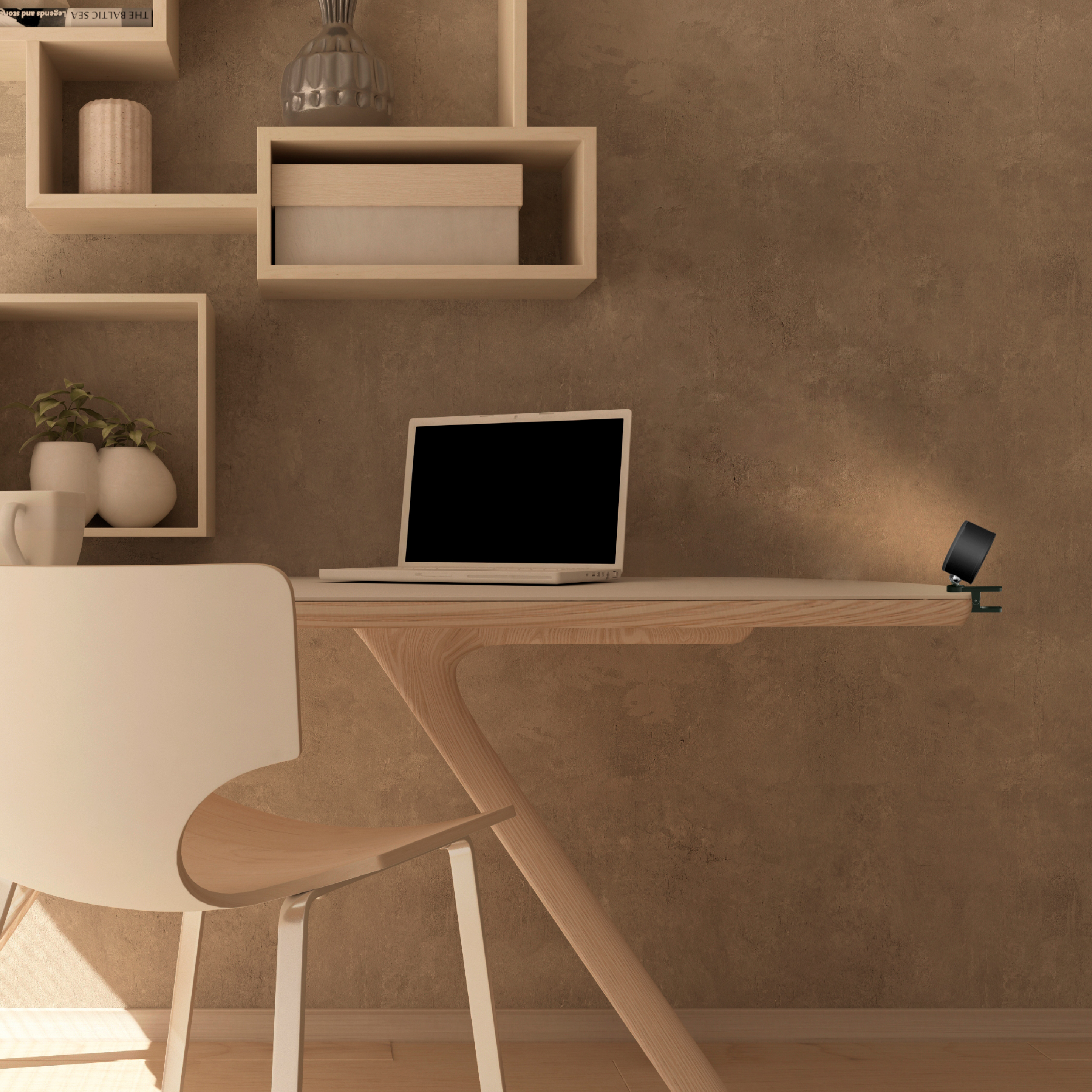 Lámpara Velador Magnético Negro 3W CCT Batería Recargable 1200mAh 