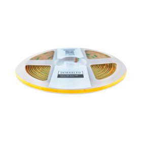 Tira LED COB 24V 8W/m Blanco Neutro 540lm/m 504LEDs/m, 5mm PCB IP33 x5m