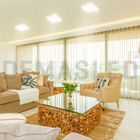 Plafón LED Cuadrado FRAMELESS de 17x17cm 22W 1870lm Blanco Cálido, De Aplicar