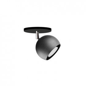 Lampara Colgante Mini Balloon Ø 10 cm Negro para 1 luz GU10